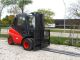 2006 Linde H50d 11000 Lb Capacity Forklift Lift Truck Pneumatic Tire Heated Cab Forklifts photo 11