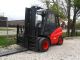 2006 Linde H50d 11000 Lb Capacity Forklift Lift Truck Pneumatic Tire Heated Cab Forklifts photo 2