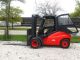 2006 Linde H50d 11000 Lb Capacity Forklift Lift Truck Pneumatic Tire Heated Cab Forklifts photo 3
