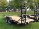 20 ' Load Trail 14k Skid Steer Equipment Flatbed Bobcat Trailer Trailers photo 4