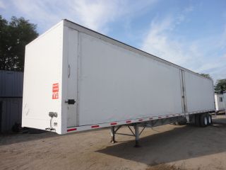1999 Nu Van 53ft.  Curtin Side Road Trailer With Steel Deck And Rollers 45008 photo