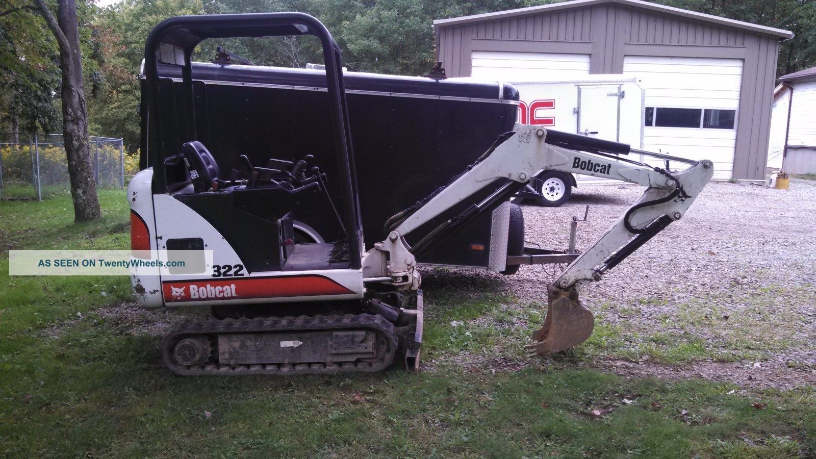 322 Bobcat Excavator Excavators photo