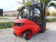 2005 Linde H50d 11000 Lb Capacity Forklift Lift Truck Pneumatic Tire Heated Cab Forklifts photo 1