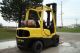 2009 Hyster 6000 Lb - 7000 Lb Capacity Forklift Lift Truck Pneumatic Tire Forklifts photo 1