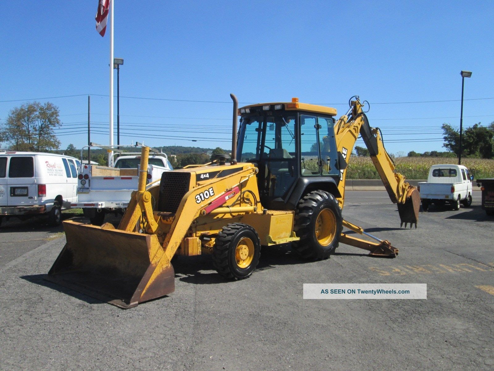 2000 John Deere 310e Loader Backhoe - 4x4 - Extendahoe Backhoe Loaders photo