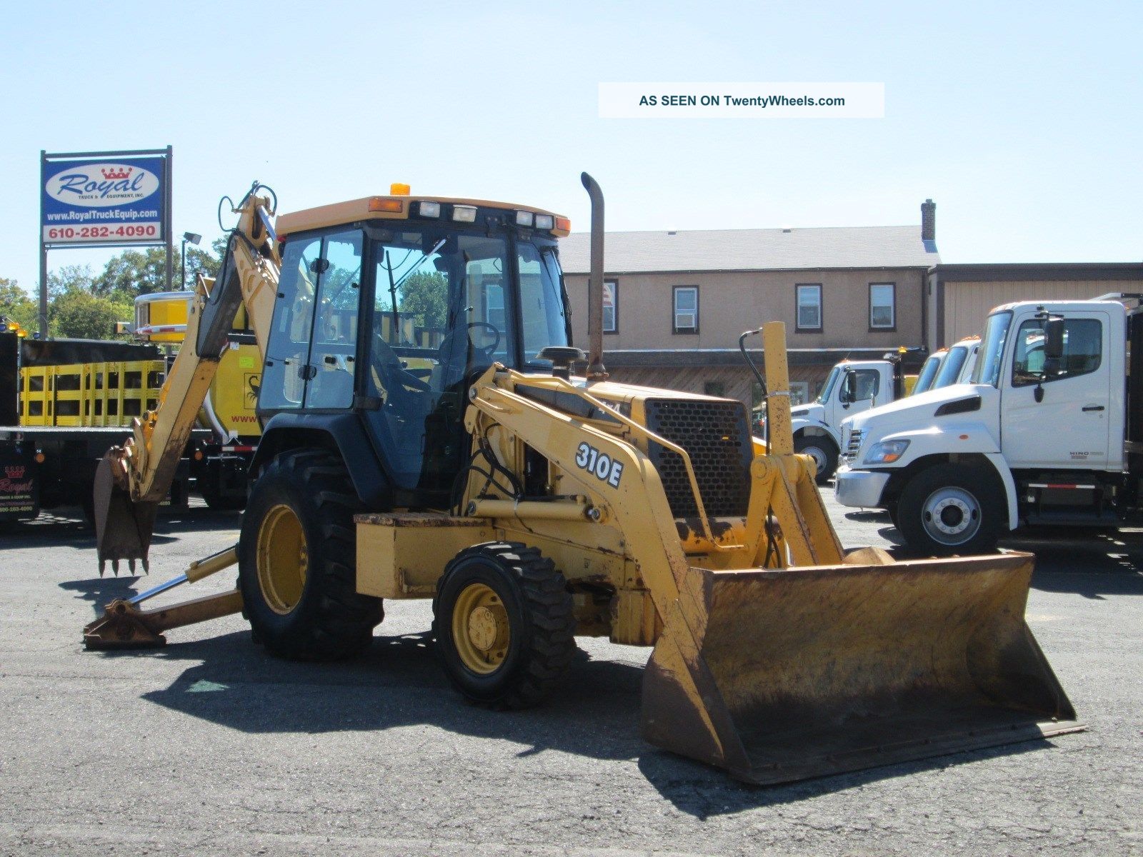 2000 John Deere 310e Loader Backhoe 4x4 Extendahoe