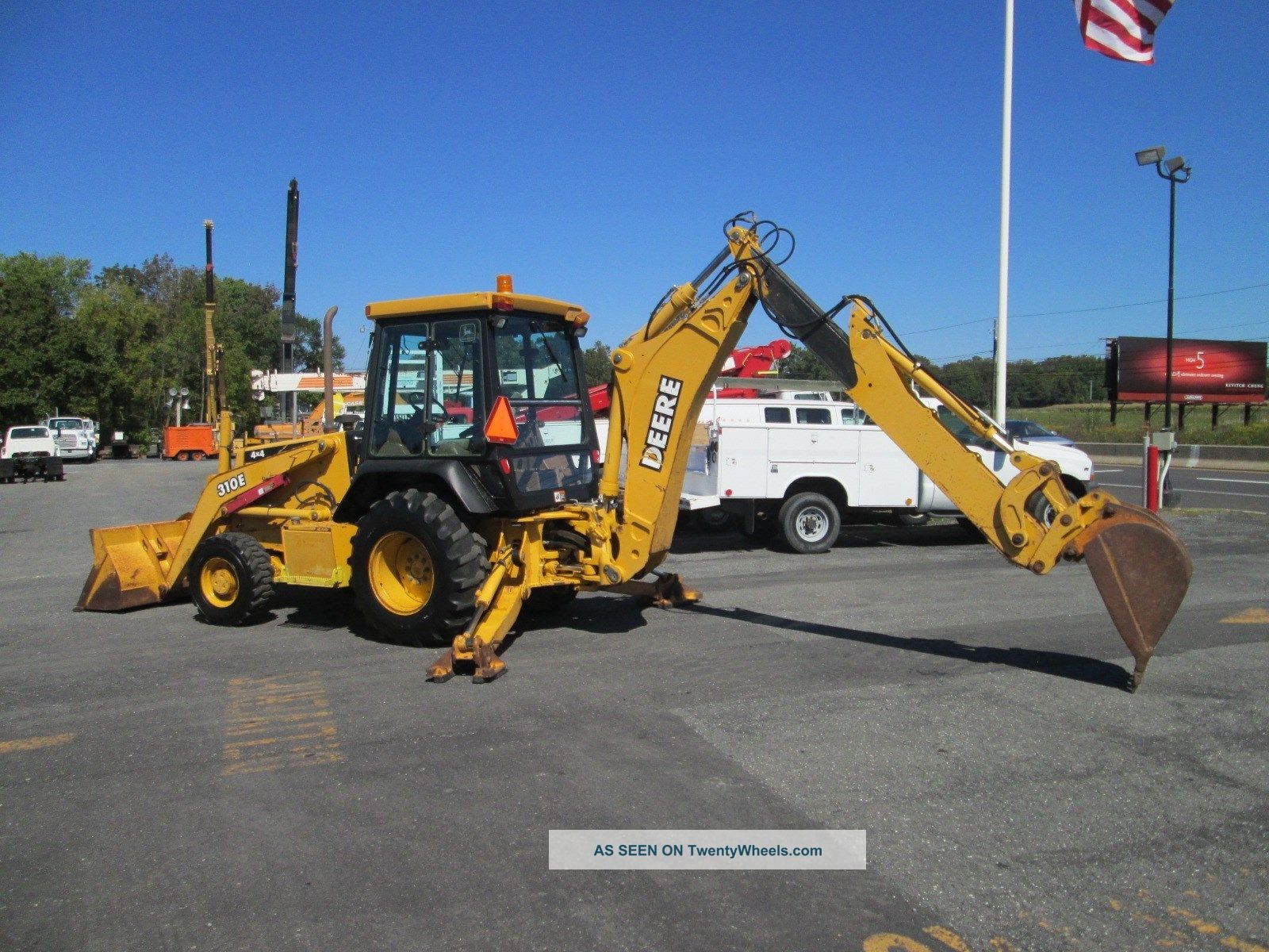 2000 John Deere 310e Loader Backhoe 4x4 Extendahoe