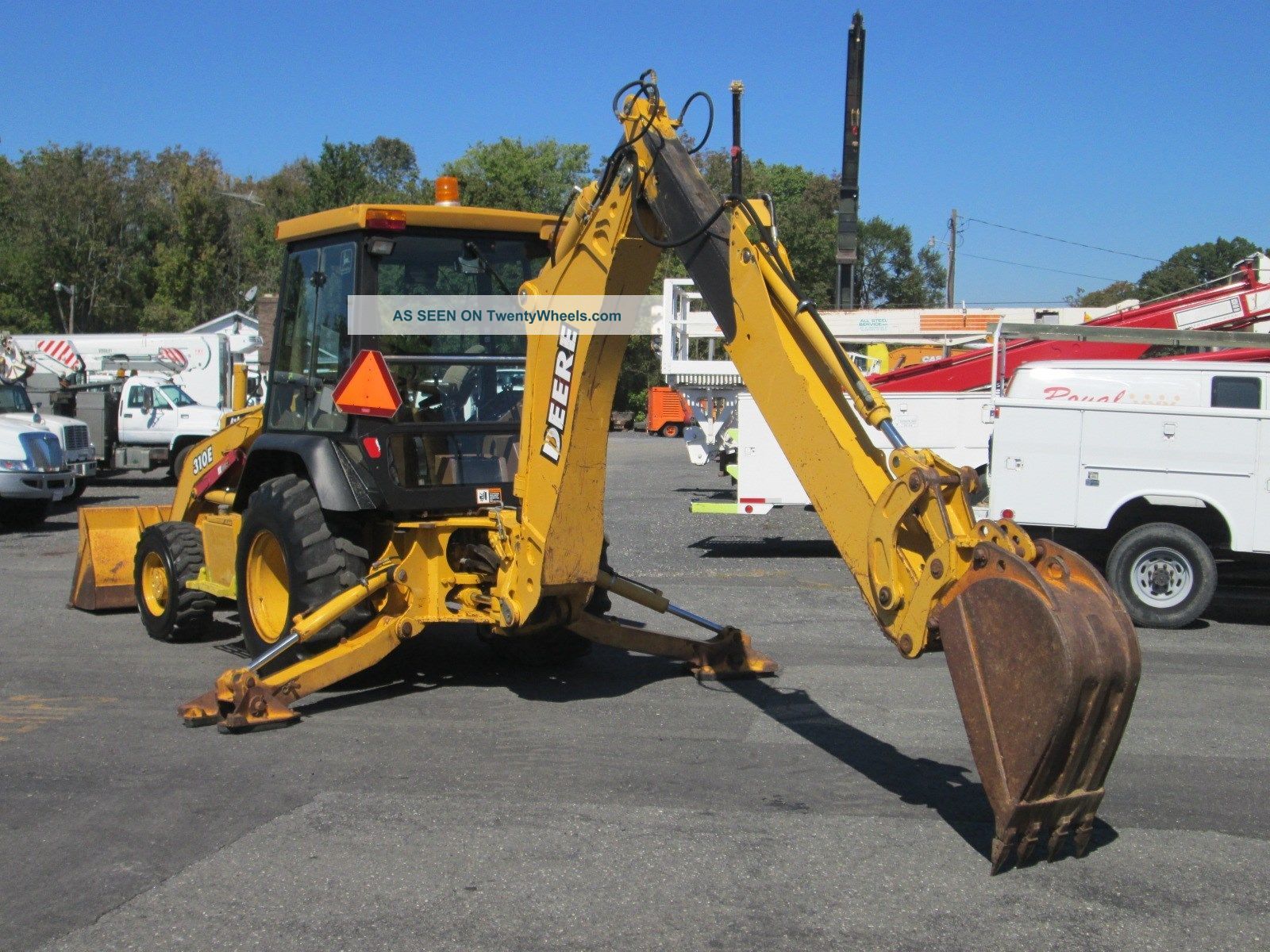 2000 John Deere 310e Loader Backhoe 4x4 Extendahoe