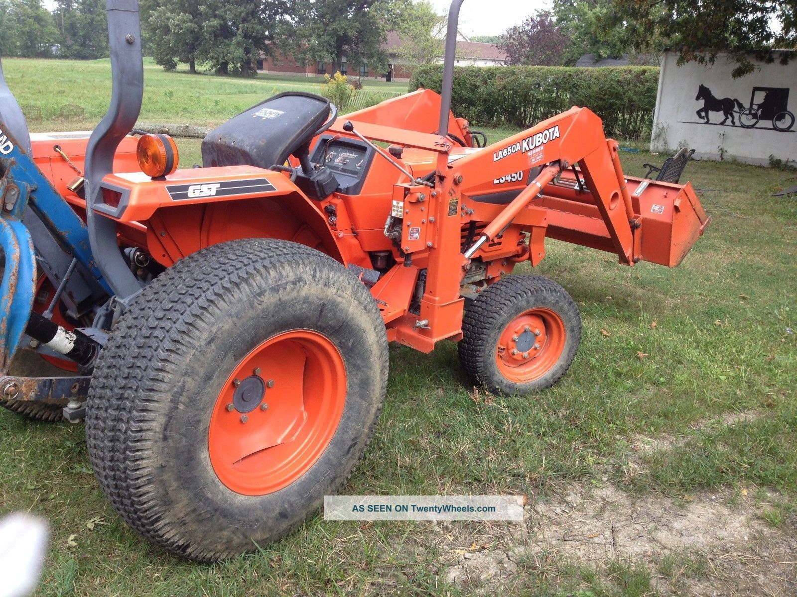 Kubota L3450 Diesel 4wd Tractor Loader, Diff Lock, 540/1000 Pto 350