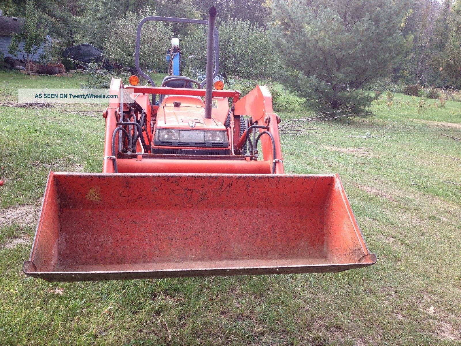 Kubota L3450 Diesel 4wd Tractor Loader, Diff Lock, 540/1000 Pto 350