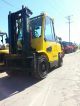 Hyster Pneumatic 8000 Lb H80xm Full Cab & Heat Forklift Lift Truck Forklifts photo 2