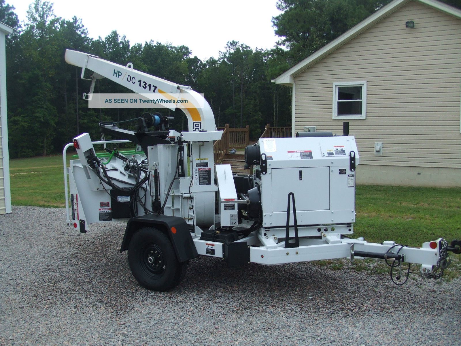 Altec Dc1317hp Chipper (lowered Price) Wood Chippers & Stump Grinders photo