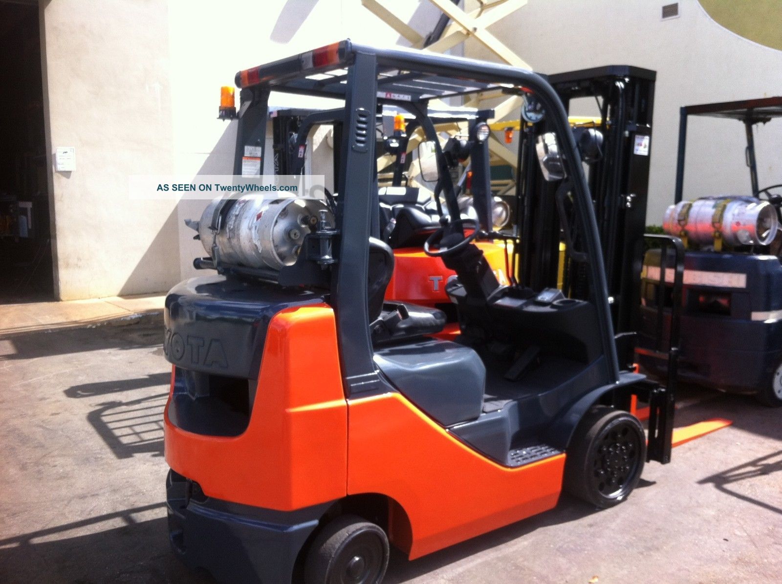 toyota forklift lifttruck propane #4