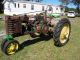 John Deere 1939 H Tractor Has Rebuilt Engine In It Has Pto Runs Very Good Antique & Vintage Farm Equip photo 1