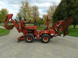 2003 Ditch Witch 5700 Combo Trencher/backhoe/vib Plow photo