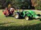 4320 John Deere 4wd / Finish Mower/ Backhoe Tractors photo 1