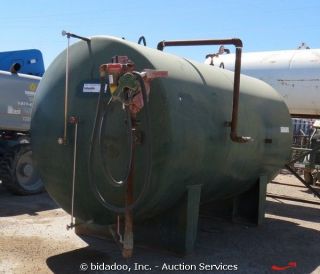 2008 Smith Industries 1000 Gallon Double Walled Fuel Tank With Hi Flow Pump photo