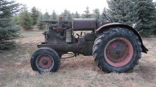 Oliver Hart Parr 28 - 44 1936 Tractor To Restore. photo