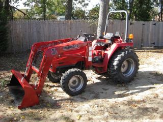 Mahindra 2615 Diesel 4 Wheel Drive Tractor With Front End Loader Hydrostatic photo