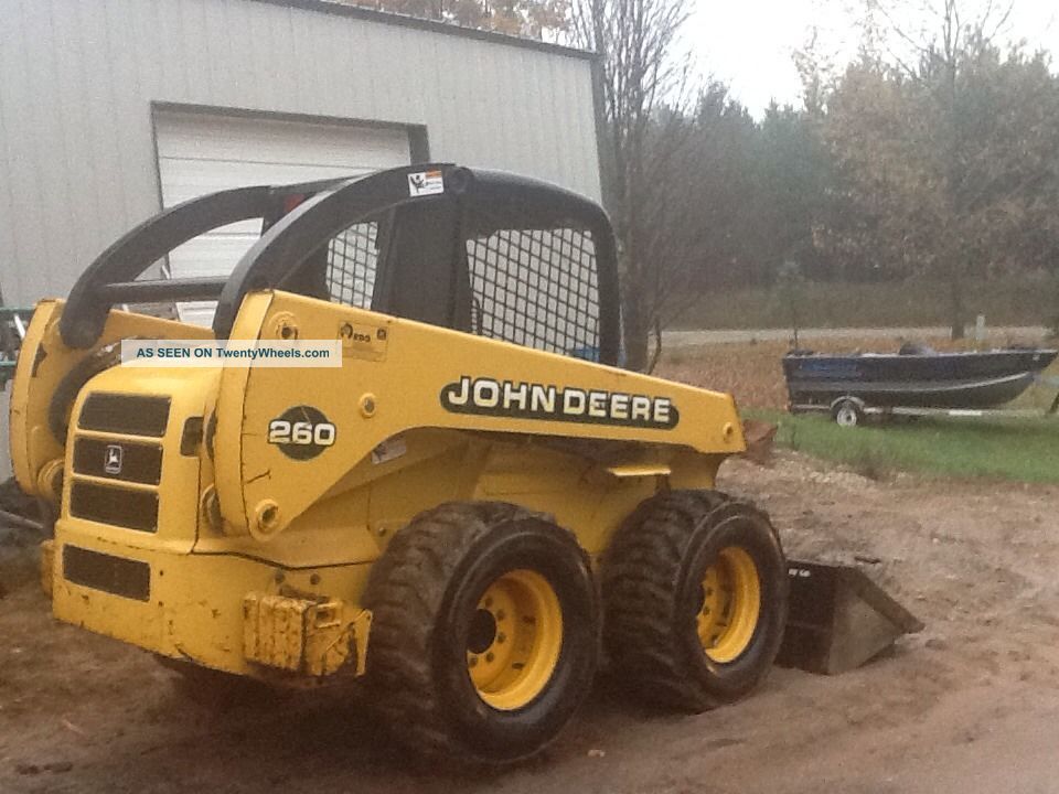 John Deere 260 Skid Steer Wheel Loader