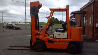 Toyota Forklift 8000 Lbs,  Propane,  Runs Like,  Unit 7 photo