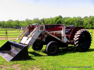 Case Ih 385 Farm Tractor Loader 2wd Diesel 43hp photo