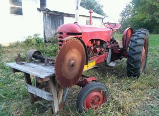 Massey Harris Farm Tractor photo