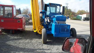 Holland 4630 Turbo Tractor W/side And Rear Mower photo