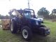 2005 Holland Ts115a - 4x4 Aggricultural Tractor W/ 24 ' Alamo Mb24 Boom Mower Tractors photo 4