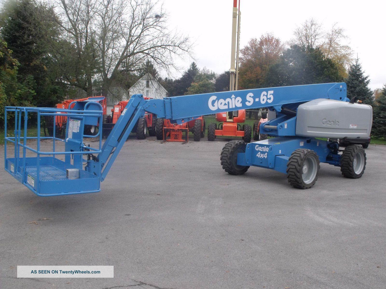 Genie S65 Manlift Specs Images