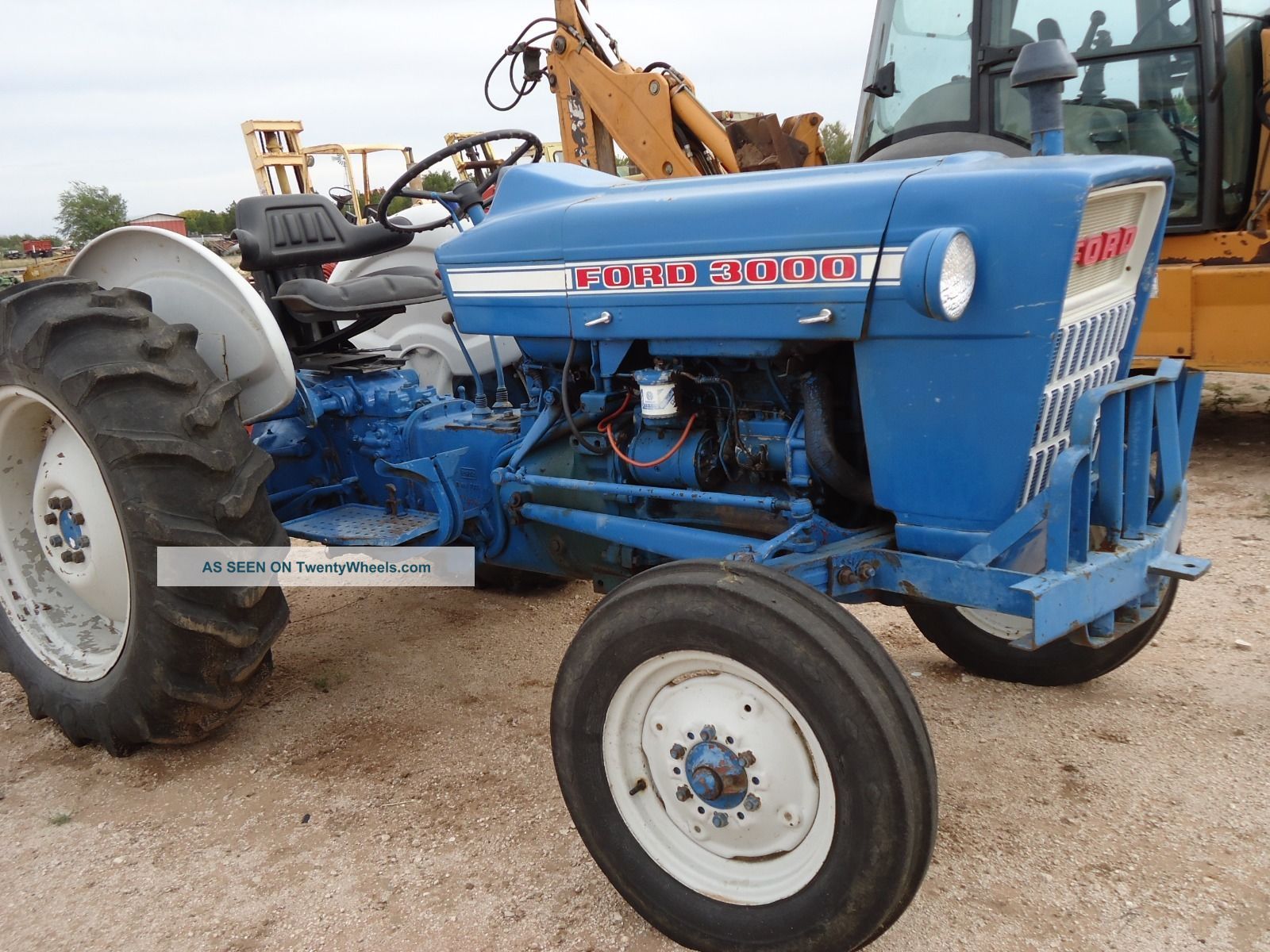 Ford 3000 tractor identification