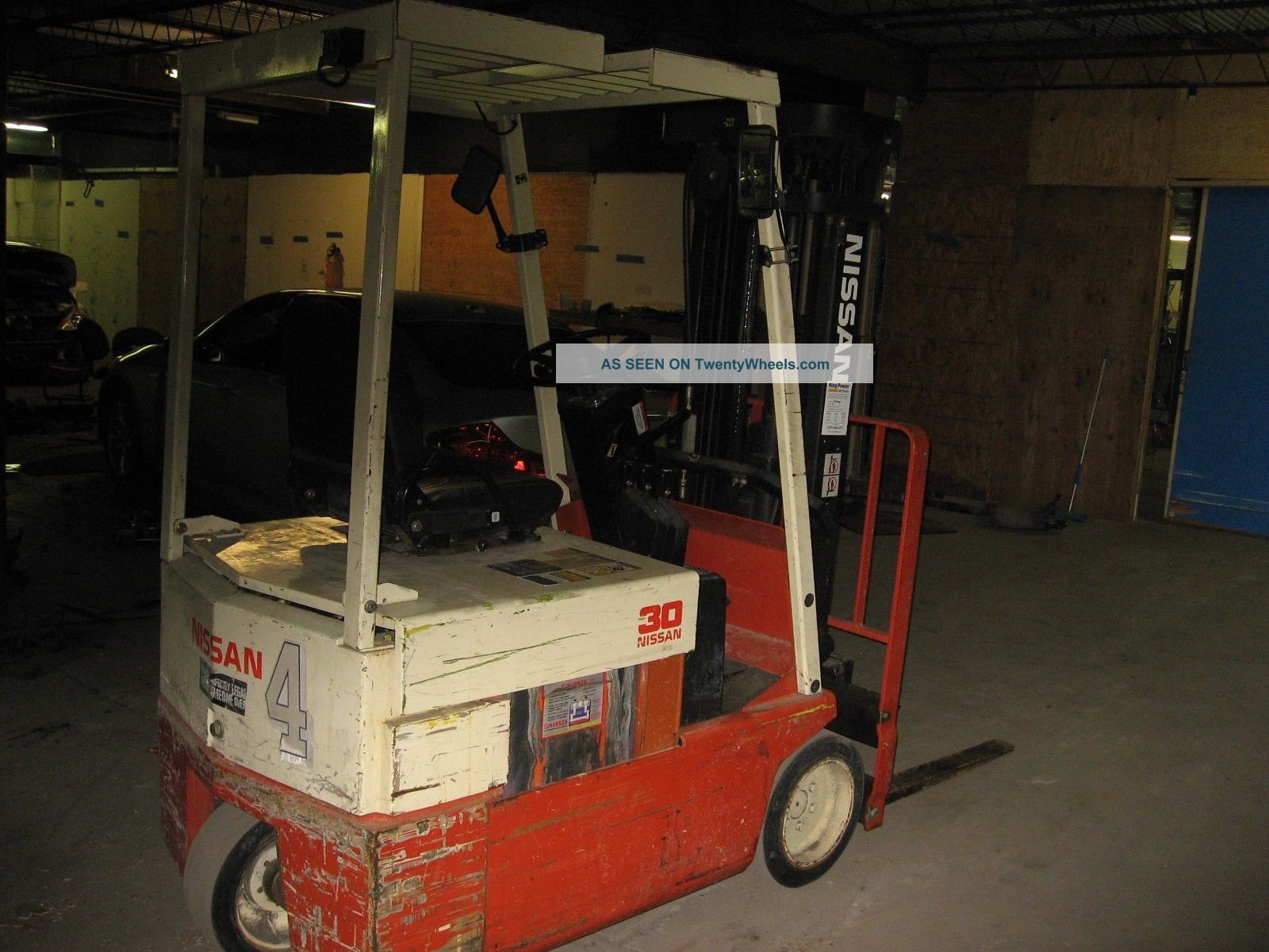 Nissan electric forklift truck #6
