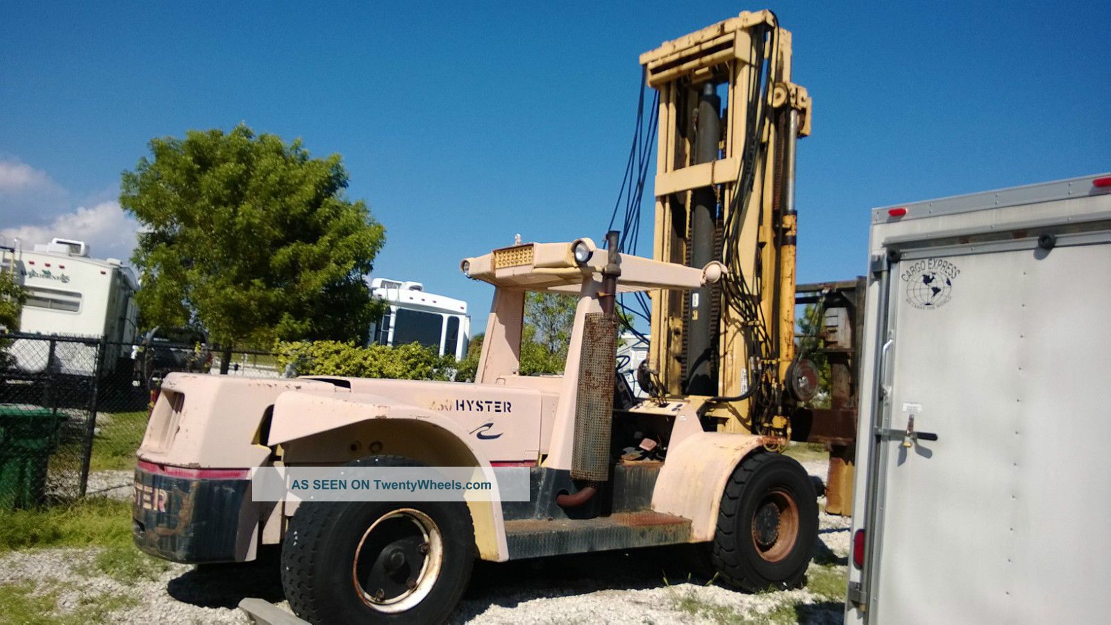 1988 Hyster H350 B Marina Lift Forklifts photo