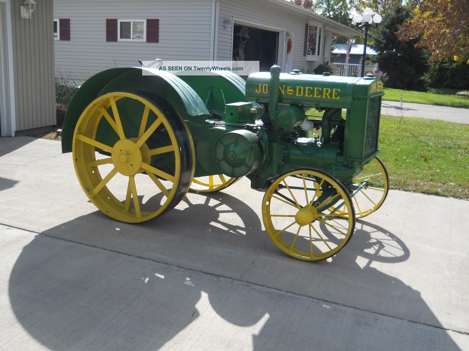 John Deere Model D Tractor 1927 2606