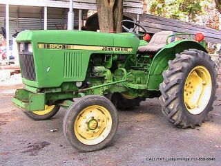 John Deere 850 Tractor 22hp Yanmar Diesel 2wd photo