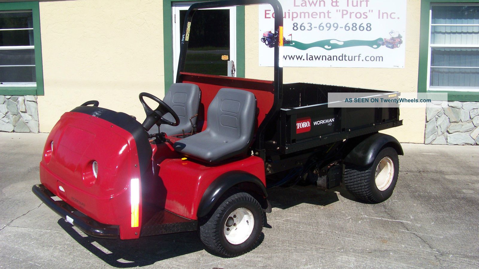 2004 Toro 3100 Workman,  23 Hp Gas Engine,  2wd,  Hyd Dump Utility Vehicles photo