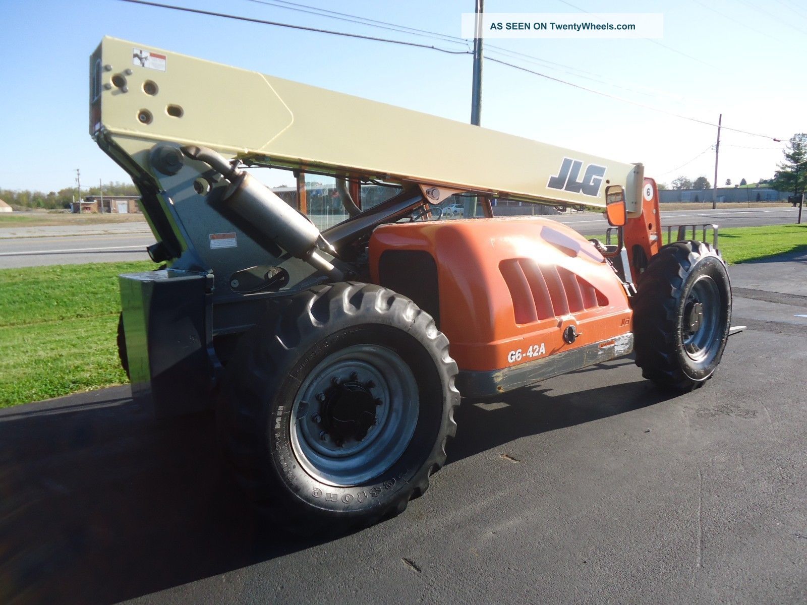 2006 Jlg G6 42a Telescopic Forklift Telehandler Genie Skytrak Lull