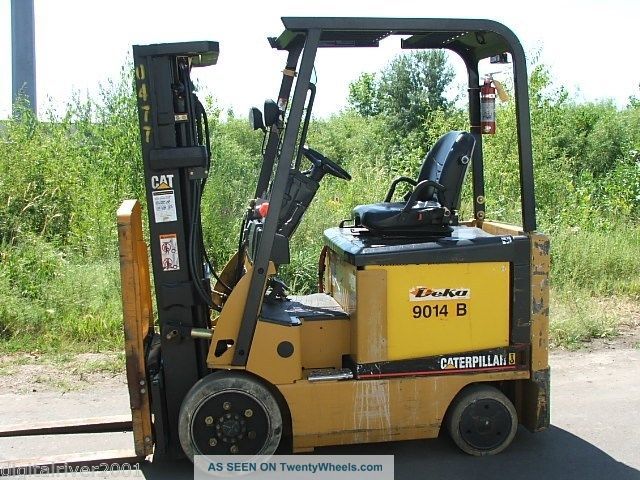 2007 Caterpillar Cat E5000 36v Ac Forklift Forklifts photo