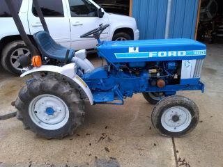 Ford 1110 Diesel Tractor Hydro - Static Drive Exceptional Condition photo