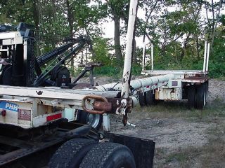 2002 Ferree Pt40 Pole Log Trailer photo