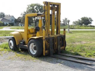 Hyster 15,  0000 Lb Capacity Forklift Pneumatic Gas Engine 15k photo