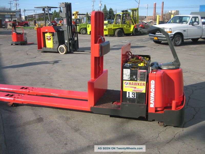 2000 Raymond Forklift 113 Ride On Jack Center Rider Hd Forklifts photo