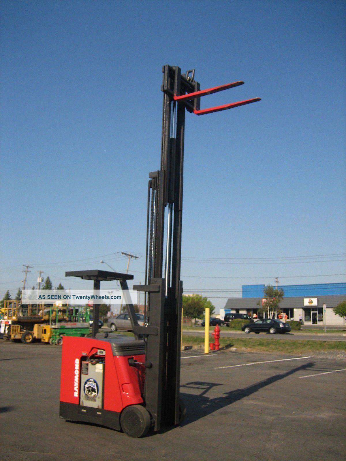 2001 Raymond Forklift Dockstocker/pacer 3000 188 