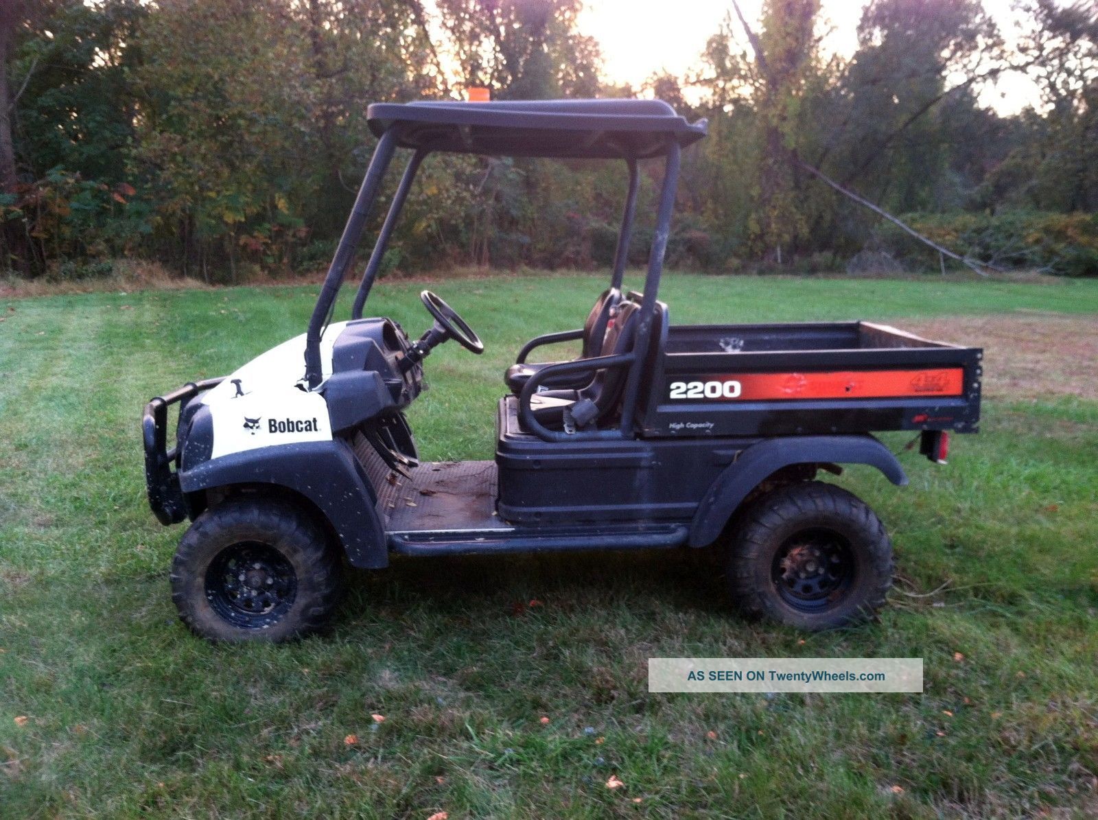 2008 Bobcat 2200 Kubota Diesel 1350 Hours Utv Utility Vehicle Dump Truck Utility Vehicles photo