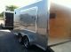 7 X 14 Enclosed V Nose Motor Cycle Cargo Trailer With Fold Out Bed Trailers photo 1