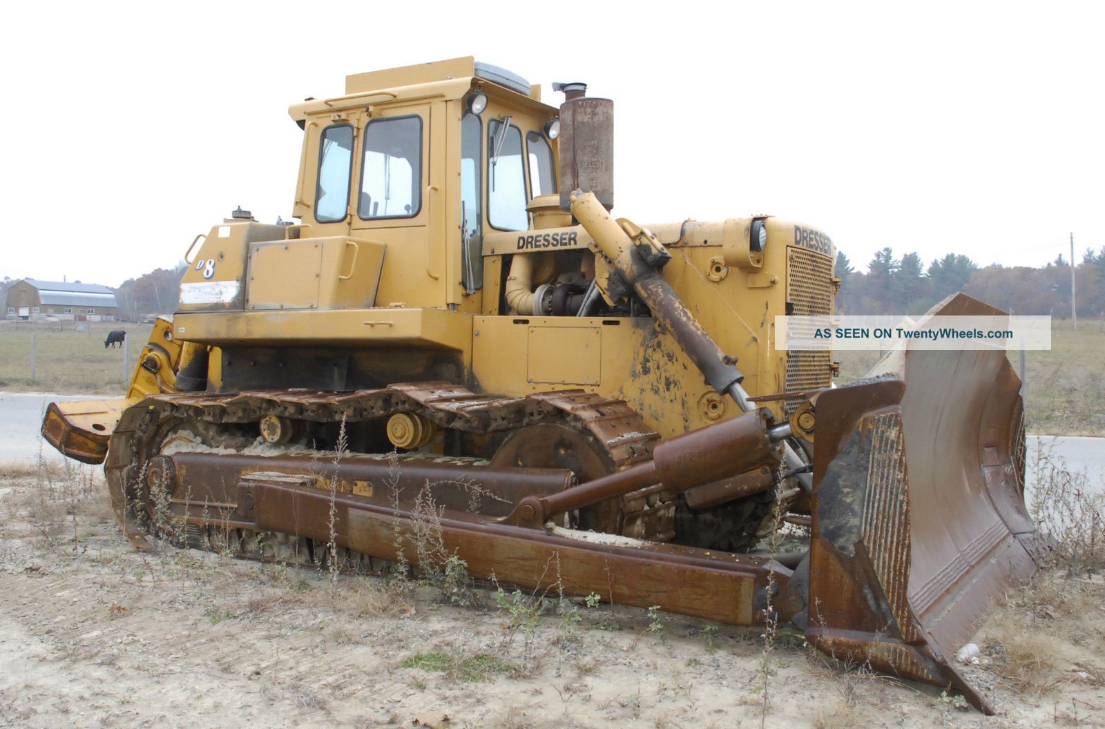 1987 Dresser Td25g Crawler Dozer Bulldozer
