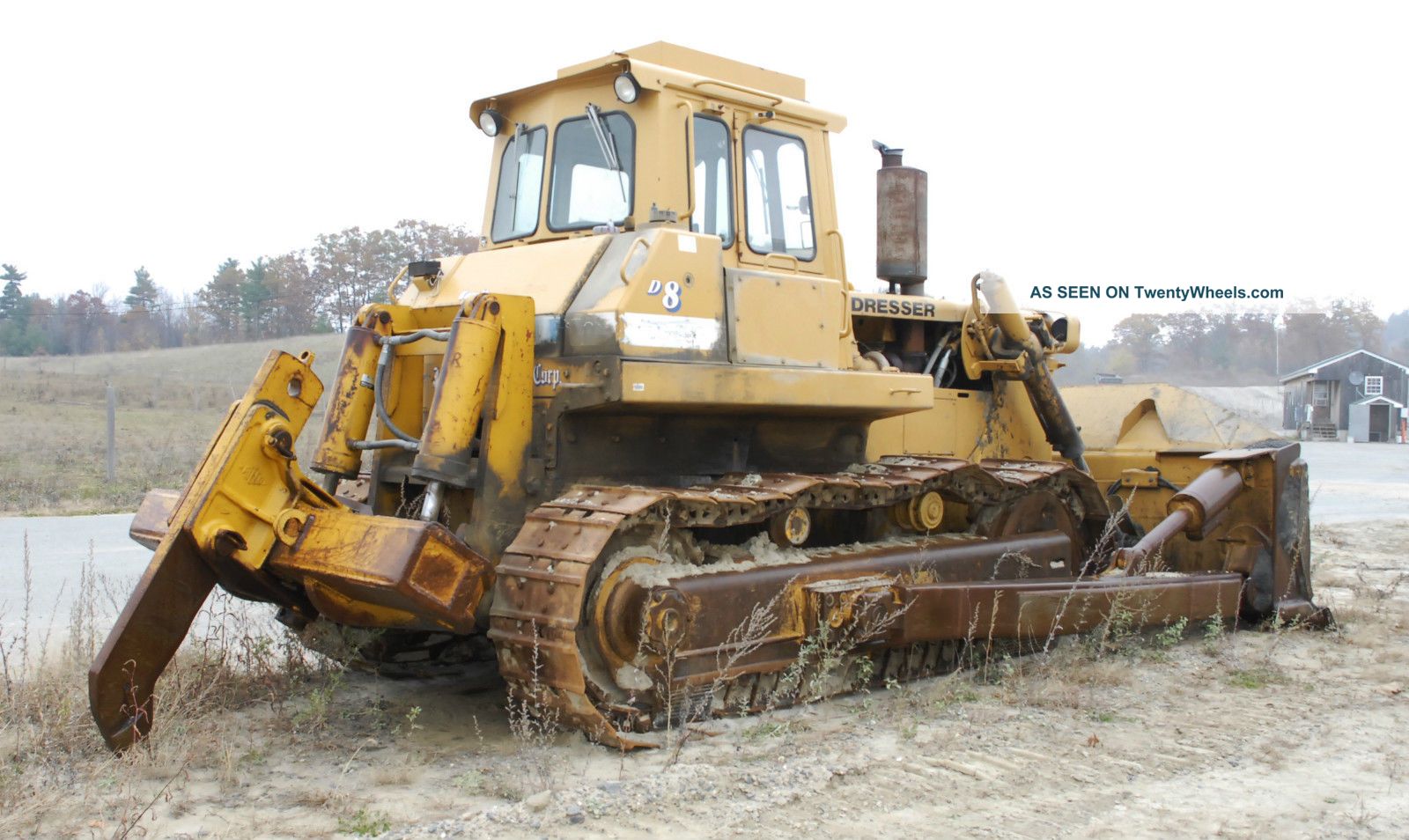 1987 Dresser Td25g Crawler Dozer Bulldozer