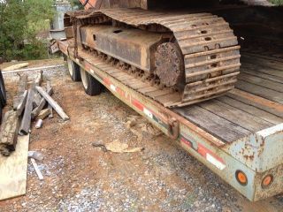 Heavy Equipment Trailer 20 ' Flatbed,  Pintle Hitch,  Tires,  Air Brakes photo