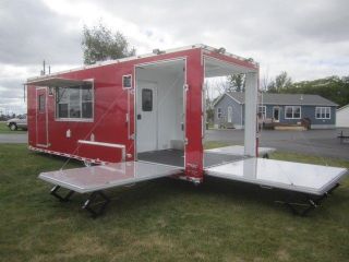 Atc 8.  5 ' X26 ' Concession Trailer Loaded And Ready To Serve photo