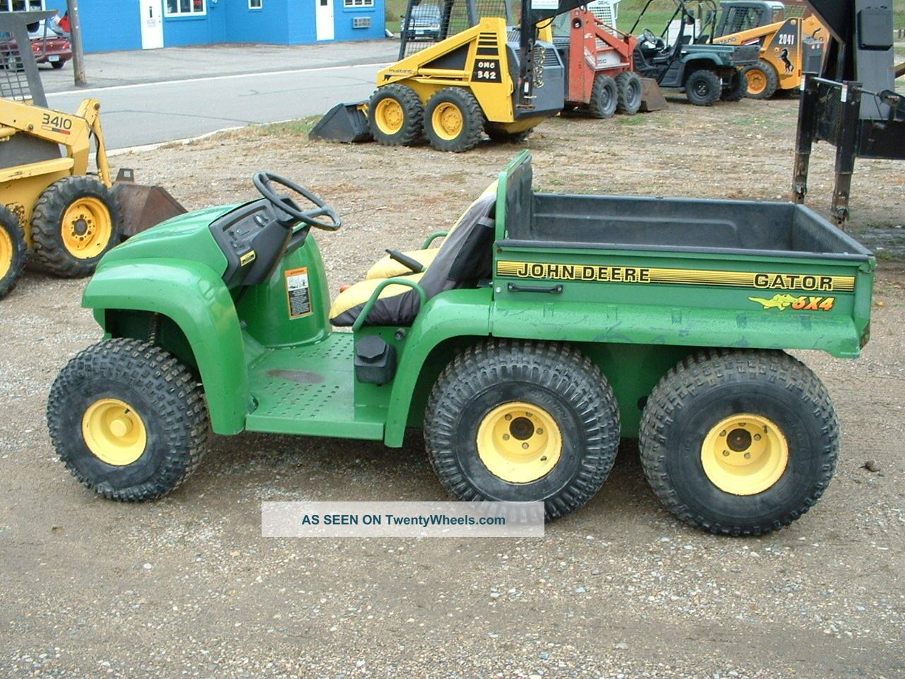 2001 John Deere Gator 6x4 Electric Dump Gas Utility Vehicle Utility Vehicles photo